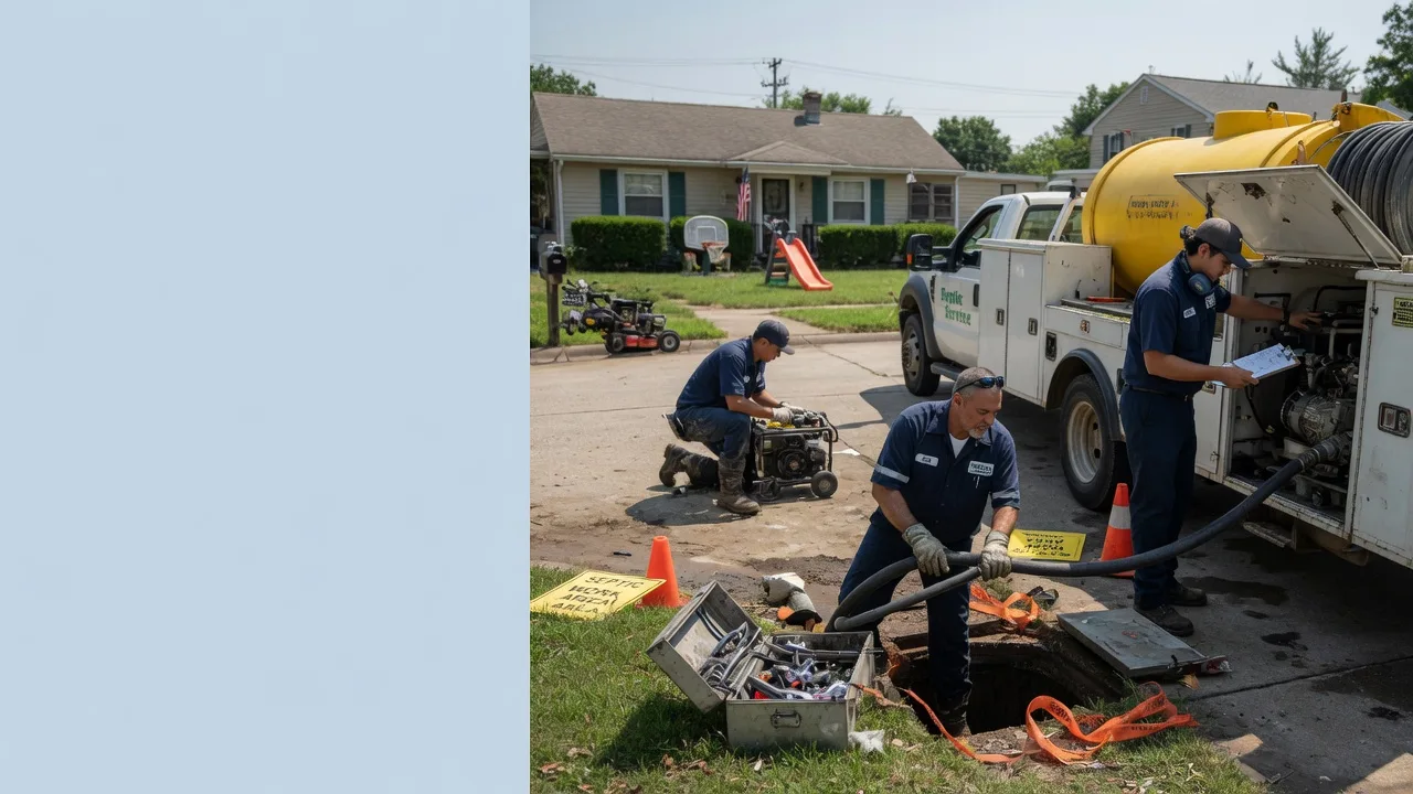 Septic Tank Pumping in West Orange, NJ near me
